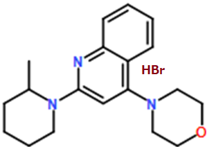 4-(2-(2-Methylpiperidin-1-yl)quinolin-4-yl)morpholine hydrobromide